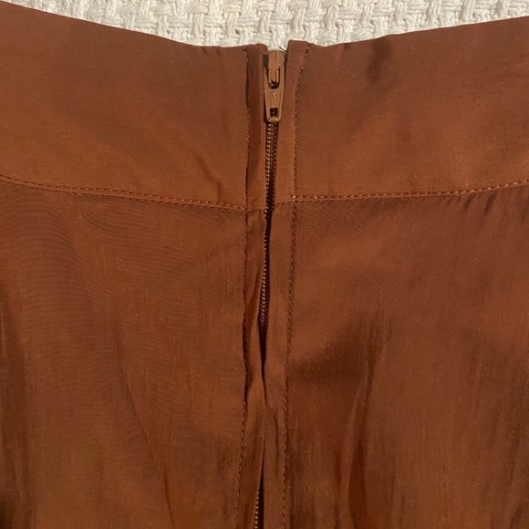 Brown Brielle Flare Skirt- Unique Vintage - Picture 4 of 5